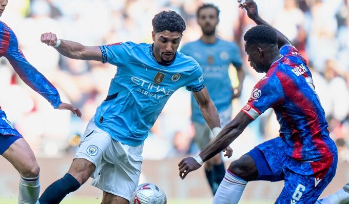 كريستال بالاس يفوز علي مانشستر سيتي ويتوج بطلاً بكأس الإتحاد الإنجليزي